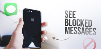 How to View Blocked Messages on iPhone