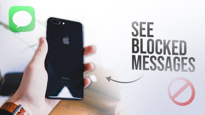 How to View Blocked Messages on iPhone